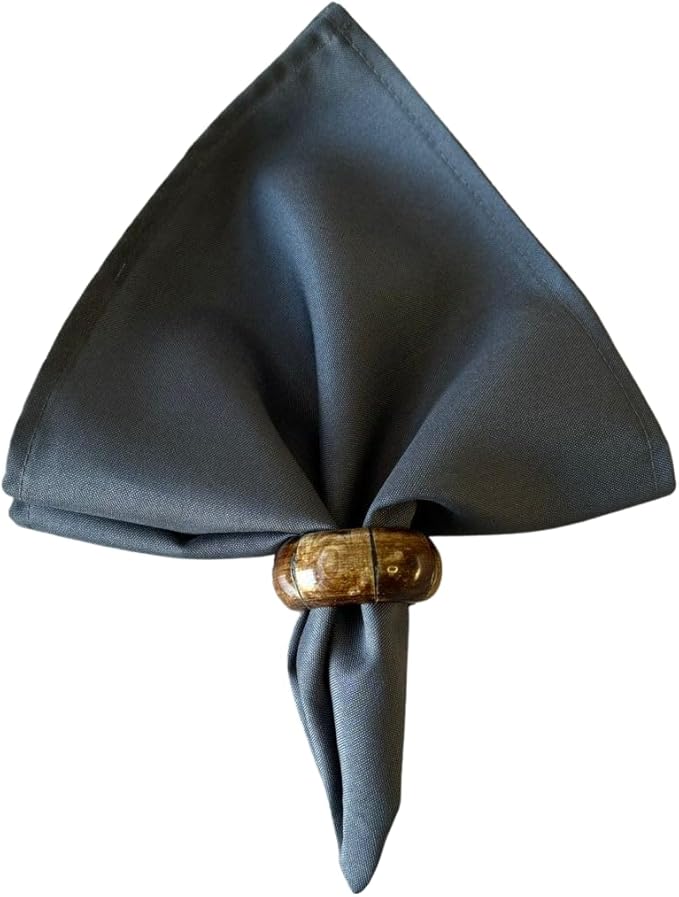 Kit 6 Guardanapos em Tecido Algodão 45 x 45 bainha Premium