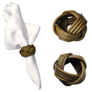 Kit 6 Argolas Entrelaçadas Porta Guardanapo para Mesa Posta (cores diferentes disponíveis)