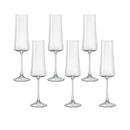 Jogo 6 Taças Premium Cristal Espumante 210 ML