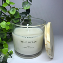 Vela aromática artesanal PREMIUM 150/100G - Vários Aromas - Com especiarias e tampa de madeira