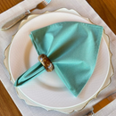 Kit 6 Guardanapos em Tecido Algodão 45 x 45 bainha Premium