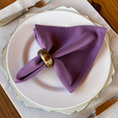 Kit 6 Guardanapos em Tecido Algodão 45 x 45 bainha Premium