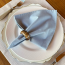 Kit 6 Guardanapos em Tecido Algodão 45 x 45 bainha Premium