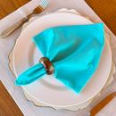 Kit 6 Guardanapos em Tecido Algodão 45 x 45 bainha Premium