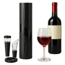 Kit Para Vinhos 3 em 1 - Abridor Elétrico, Aerador e Tampa a Vácuo