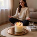 Vela aromática artesanal PREMIUM 150G Com Especiarias