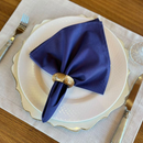 Kit 6 Guardanapos em Tecido Algodão 45 x 45 bainha Premium