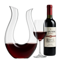 Decanter de Vinho 1100ml Formato em U