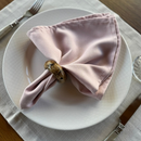 Kit 6 Guardanapos em Tecido Algodão 45 x 45 bainha Premium