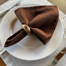 Kit 6 Guardanapos em Tecido Algodão 45 x 45 bainha Premium