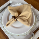 Kit 6 Guardanapos em Tecido Algodão 45 x 45 bainha Premium