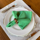 Kit 6 Guardanapos em Tecido Algodão 45 x 45 bainha Premium