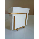 Porta Guardanapo Premium de Mesa Dourado