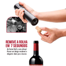 Saca Rolha Abridor De Vinho Elétrico Recarregável Automático Kit 4 Peças Carregamento por usb