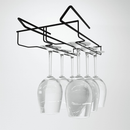 Suporte Móvel para 6 Taças Organizador Armário Aramado Cozinha Cristaleira